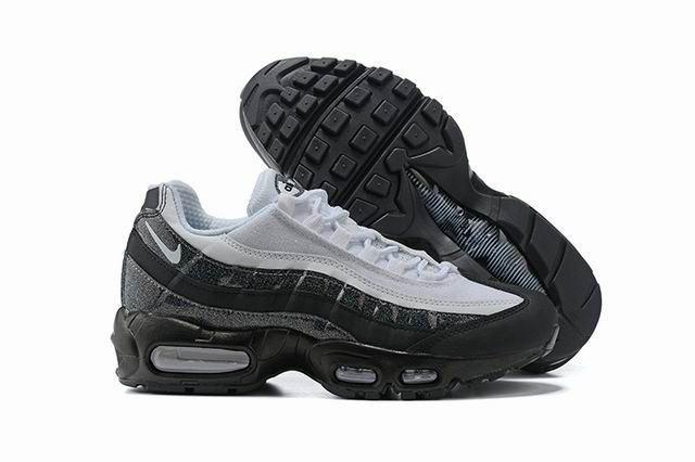 Nike Air Max 95 Men's Shoes Black White-13